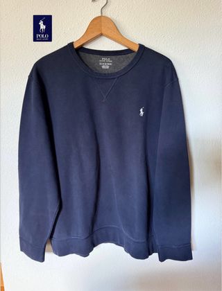 Polo Ralph Lauren Sudadera Azul Talla XL