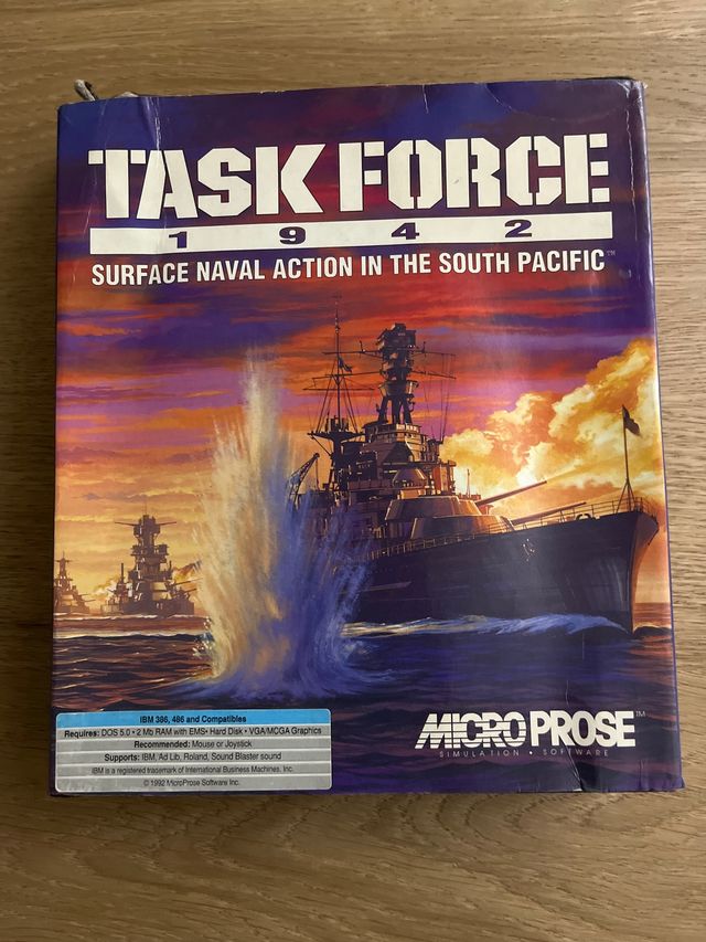 Task Force 1942 PC Caja Grande Micro Prose