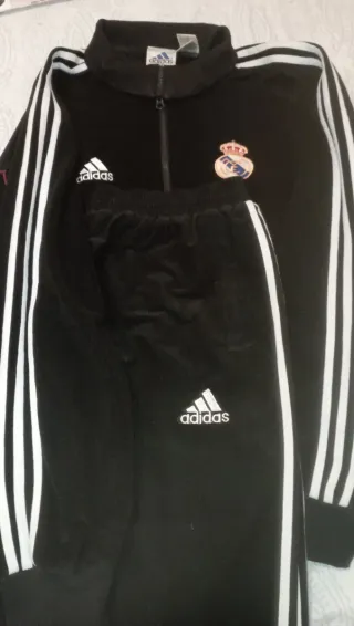 Conjunto Adidas Real Madrid Negro Talla xxxL