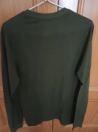 Camiseta Nike manga larga verde oliva