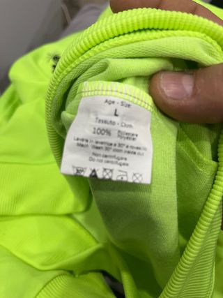 Felpa bambino neon