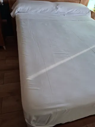 Juego Sábanas Cama 150 Blanca