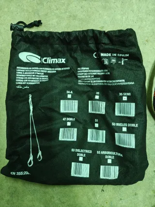 Anticaídas Climax con absorbedor de energía