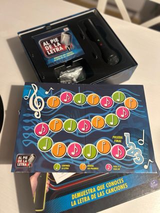 Juego Al Pie de la Letra DVD + Micrófono