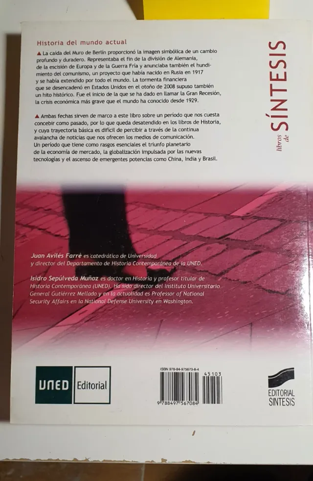 Historia del mundo actual.  UNED 