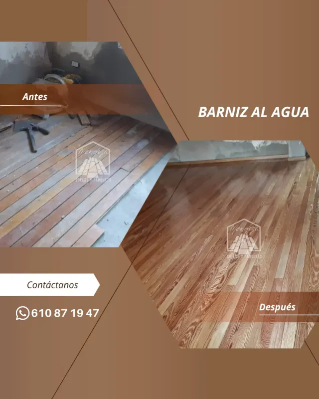 Servicio de Barnizado, Lijado y Acuchillado