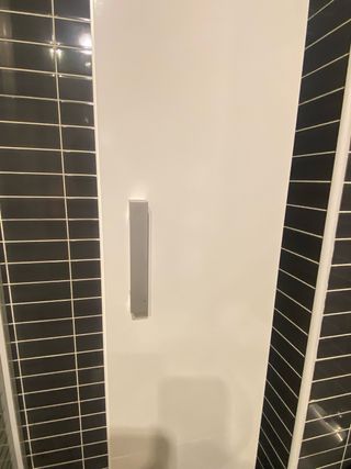 Armario baño blanco madera