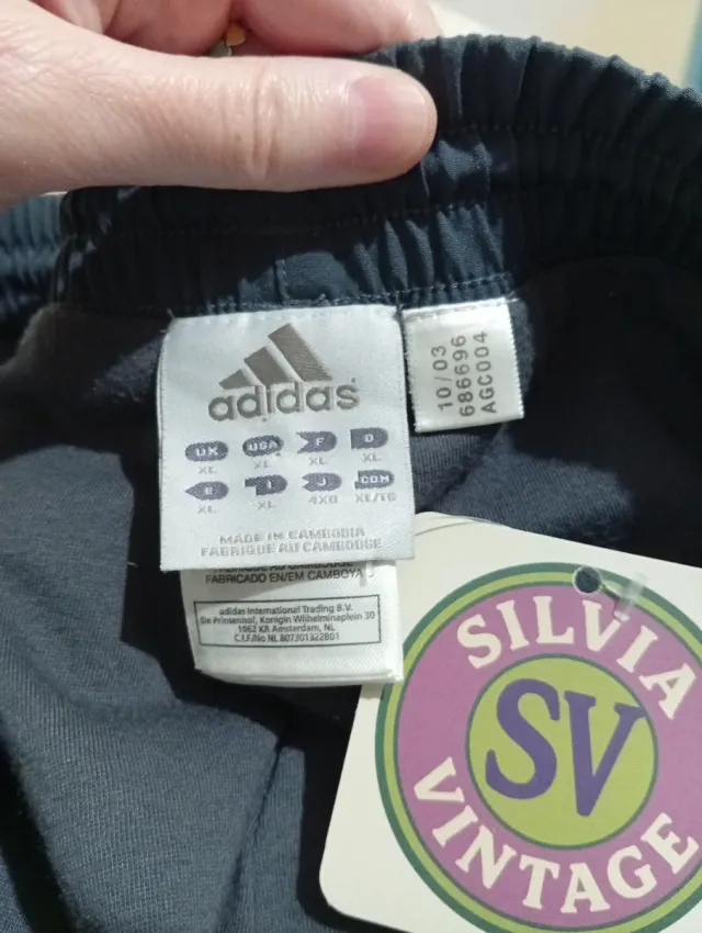 Pantaloni sportivi Adidas Vintage Grey taglia XL 