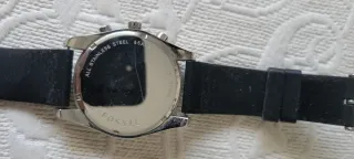 Reloj Fossil Negro y Plateado