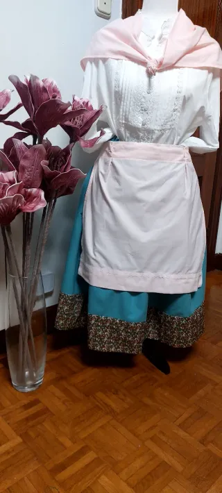 Traje de casera adulta talla 66