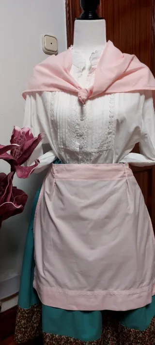 Traje de casera adulta talla 66