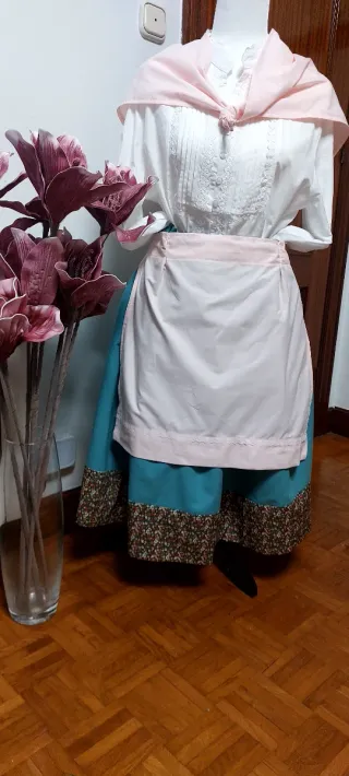 Traje de casera adulta talla 66