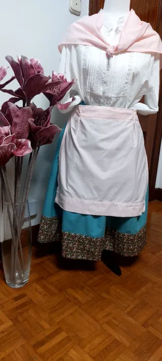 Traje de casera adulta talla 66