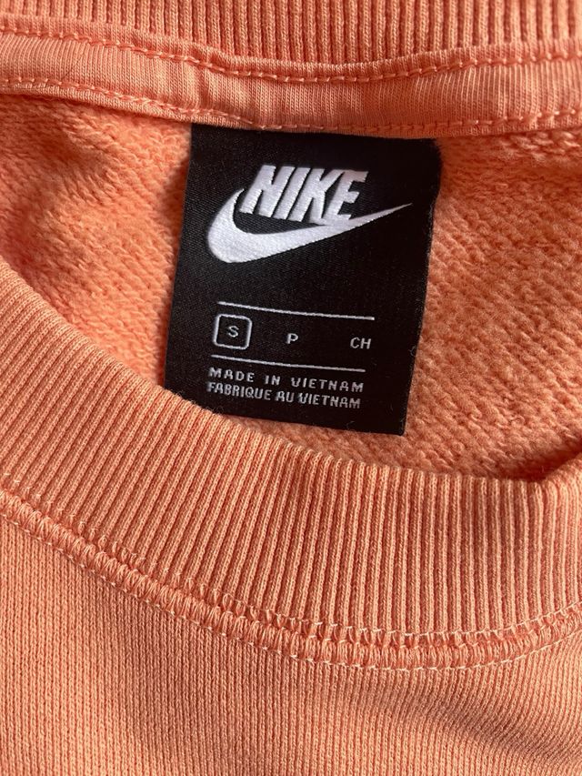 Sudadera Nike Rosa Salmón