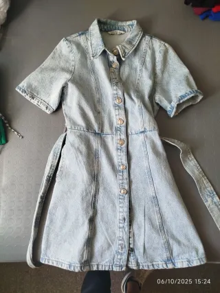 Vestido vaquero corto