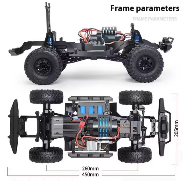 Crawler 1/10 Fierce Tiger 4WD