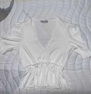 Top blanco Pull&Bear
