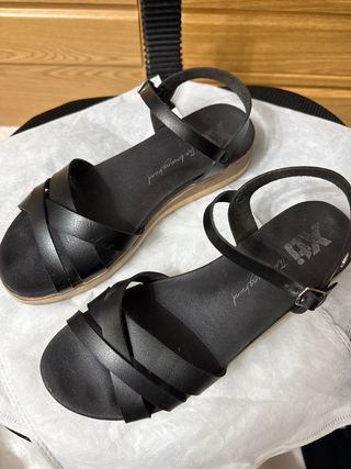 Sandalias negras talla 39 Xti 