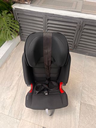 Silla coche bebé Isofix negra