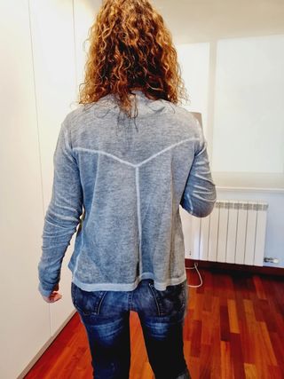 Systemaction T M Jersey fino verde botones