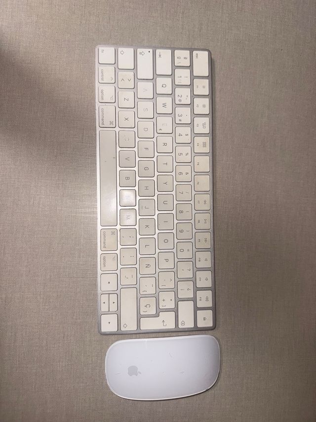 Teclado/ ratón apple y cargador