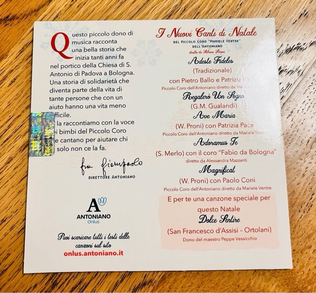 CD I Nuovi Canti di Natale - Coro Antoniano