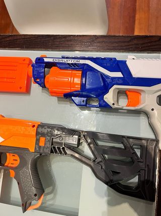 Set Fucili marca Nerf + Ricariche 
Tutto originale