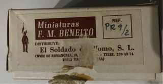 Oficial de Husares Prusianos 1760 F.M. Beneito