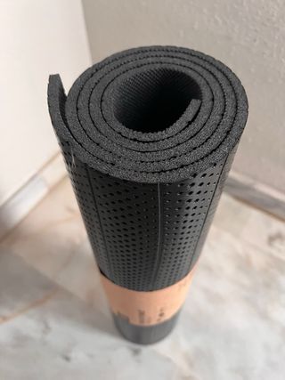 Colchoneta Fitness Decathlon 7mm Negra