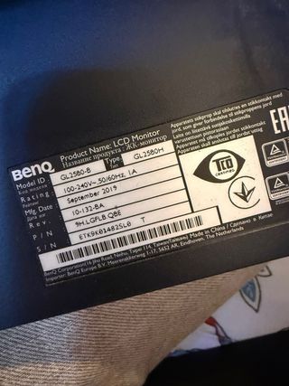 Monitor BenQ GL2580H 24p