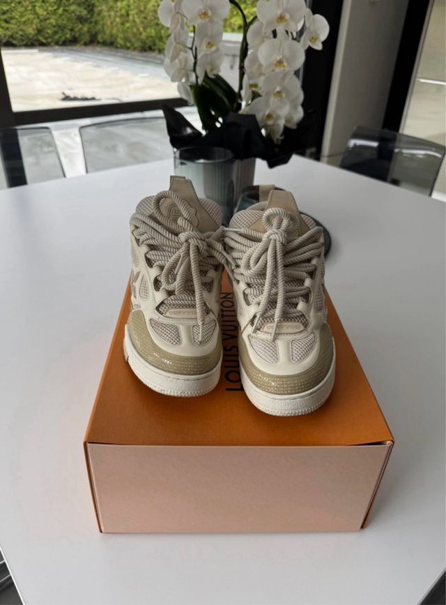 Louis Vuitton Skate Beige/Bianco Originali