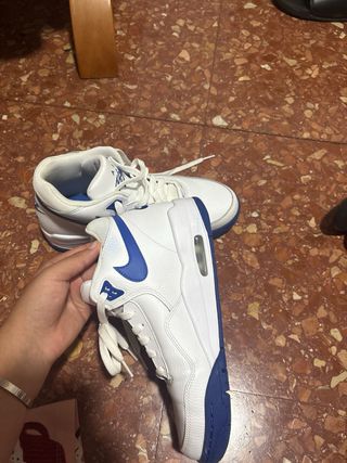Nike Flight Legacy Blanco Azul Talla 40