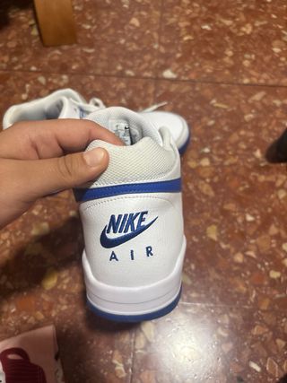 Nike Flight Legacy Blanco Azul Talla 40