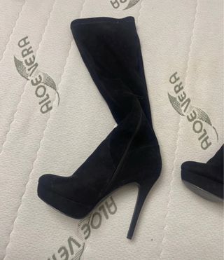 Stivali donna al ginocchio neri