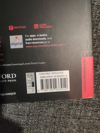 Libros de lectura en inglés