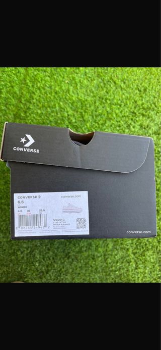 Converse plataforma blancas