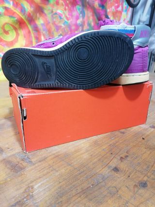 Nike Scarpe Viola Argento Tg 36.5