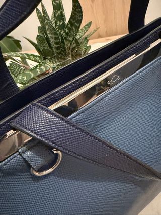 Borsa Carpisa blu elegante e capiente