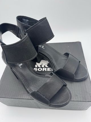 Sandalias Sorel Nadia Negras Talla 38