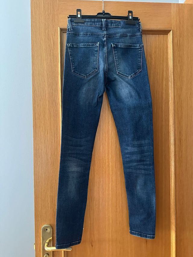 Jeans azules skinny