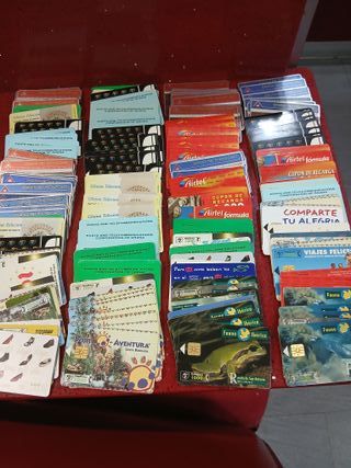 200 Tarjetas Telefónicas Mundiales 200/33