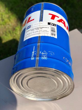 Latta Olio Tamoil Vintage Blu