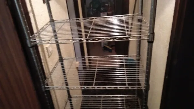 Estantería de cocina acero inoxidable