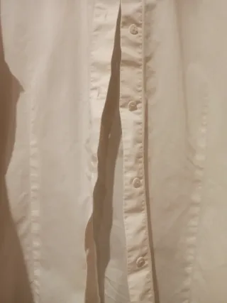 Camisa blanca manga larga