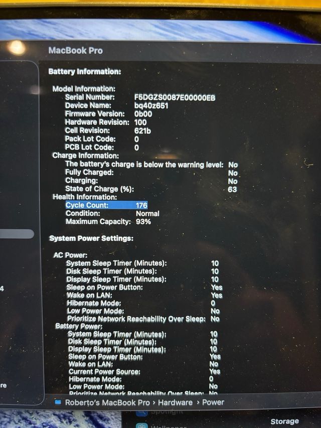 MacBook Pro 14 M3 Pro 36GB RAM 500GB SSD