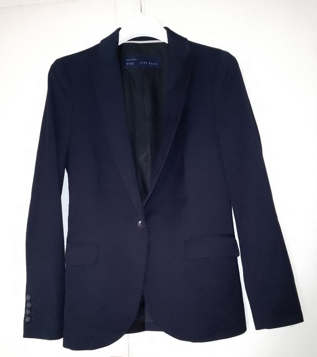 Blazer negro Zara