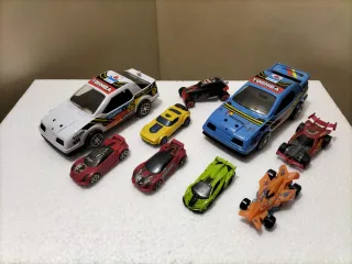 Lotto completo 9 auto hotwheels e Gozan no Bburago