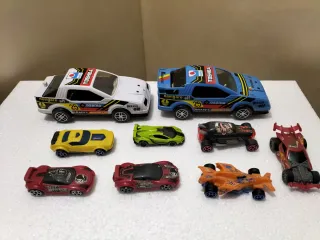 Lotto completo 9 auto hotwheels e Gozan no Bburago
