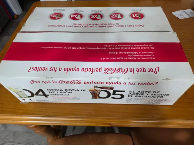 Caja 24 Vasos Coca-Cola Contour 47cl