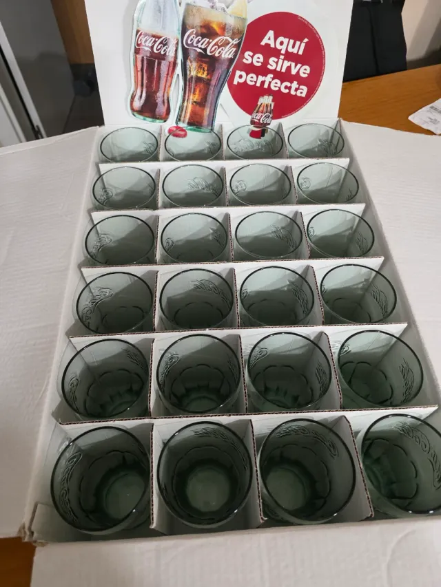 Caja 24 Vasos Coca-Cola Contour 47cl